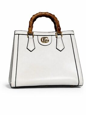 Gucci Dianna  Bamboo Leather Top-Handle Tote with Bamboo Accent 1   : 1